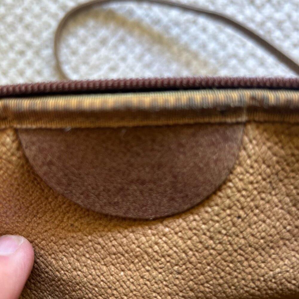 Vintage Gucci Supreme Shoulder Bag Clutch GG Logo Vintage 1980s - Picture 7 of 7